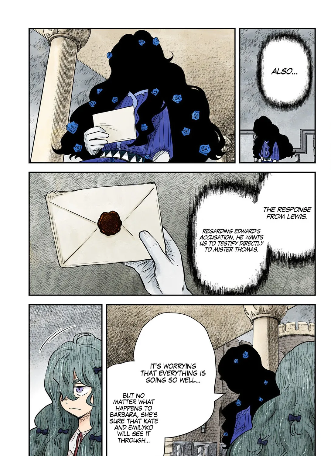 Shadows House (Colored) Chapter 152 page 6 - 
