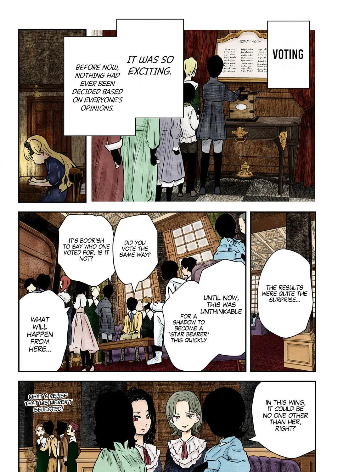 Shadows House (Colored) Chapter 153 page 8 - 
