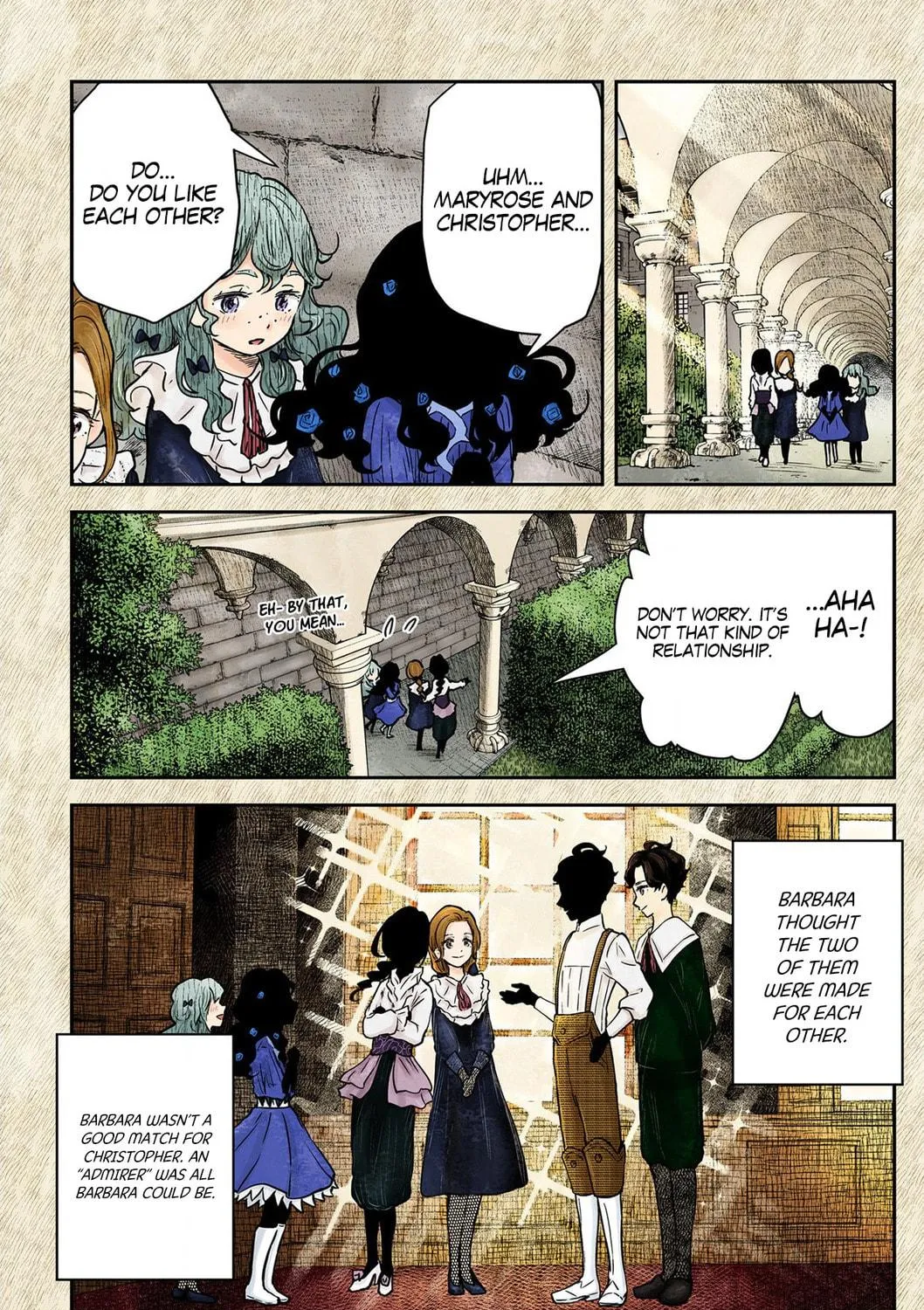 Shadows House (Colored) Chapter 155 page 8 - 