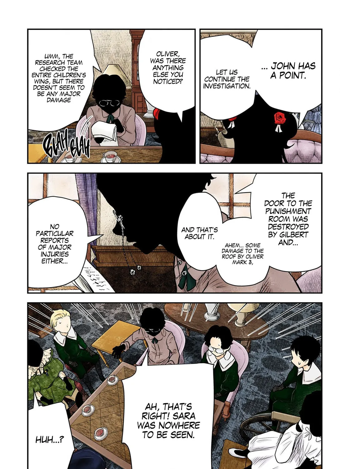 Shadows House (Colored) Chapter 165 page 14 - 