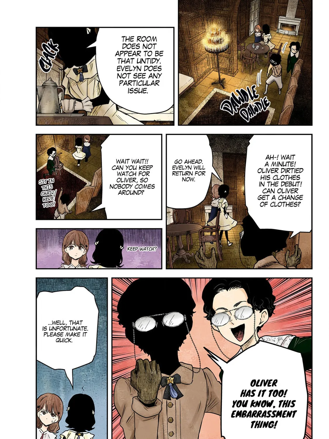 Shadows House (Colored) Chapter 185 page 12 - 