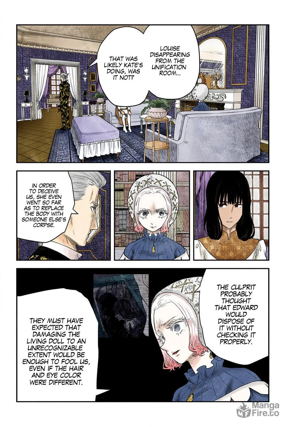 Shadows House (Colored) Chapter 205 page 3 - 