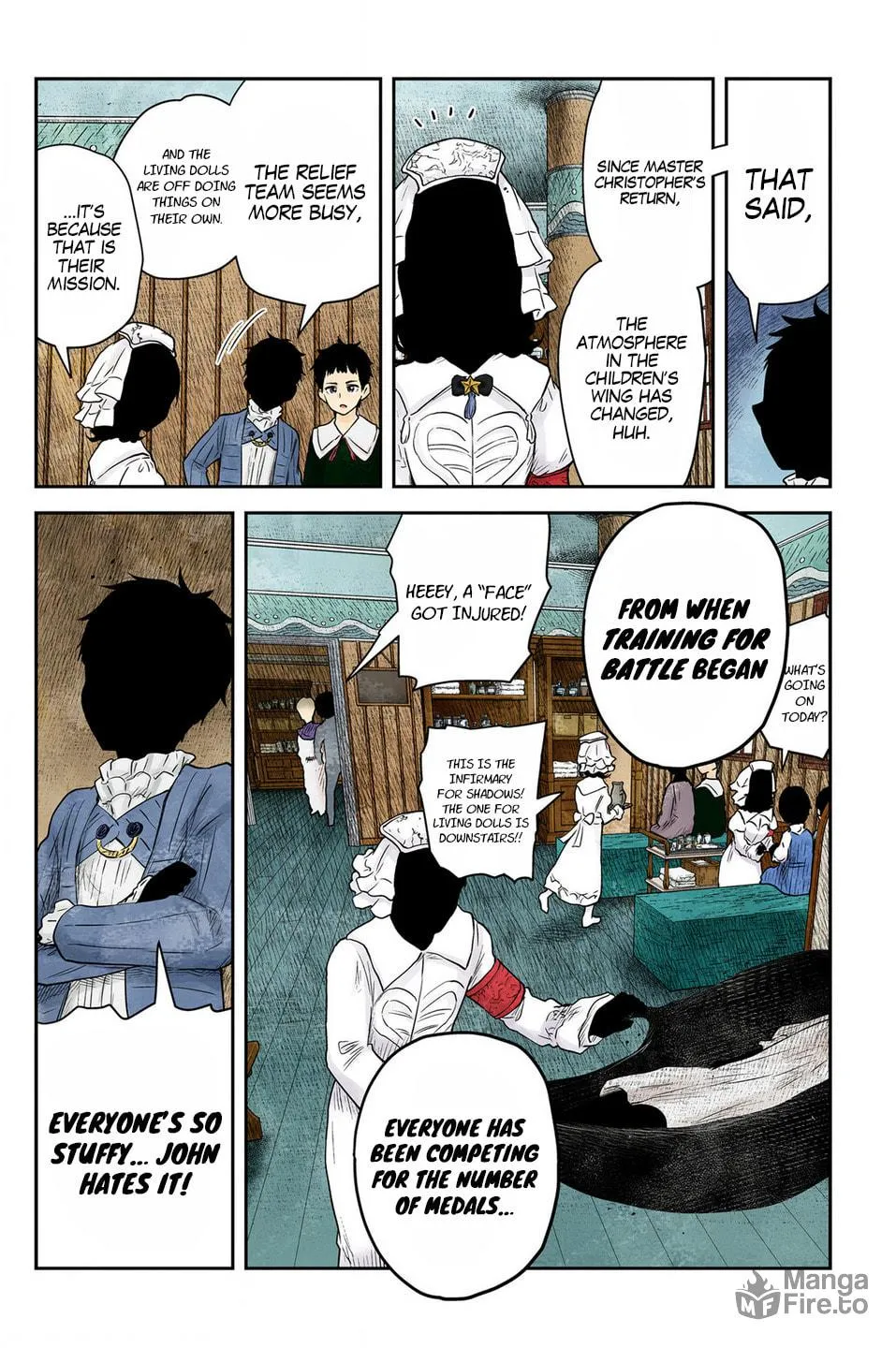 Shadows House (Colored) Chapter 206 page 3 - 