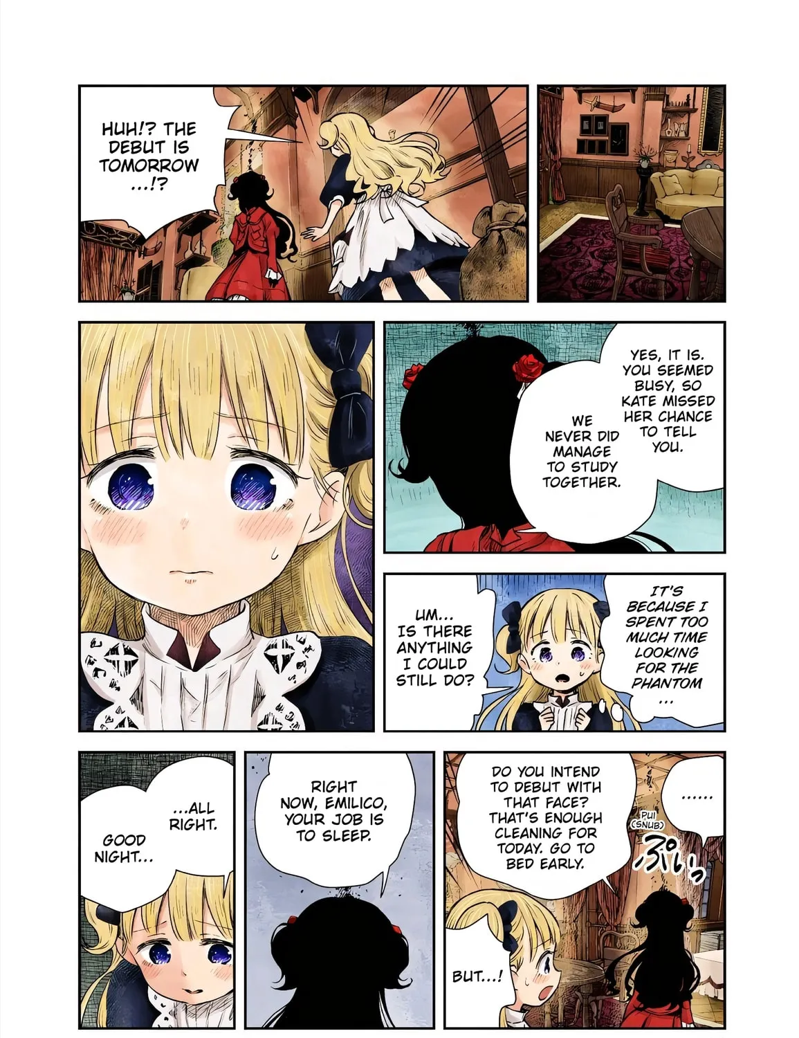 Shadows House (Colored) Chapter 21 page 3 - 