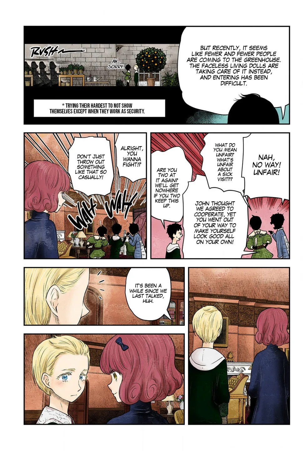 Shadows House (Colored) Chapter 211 page 4 - 