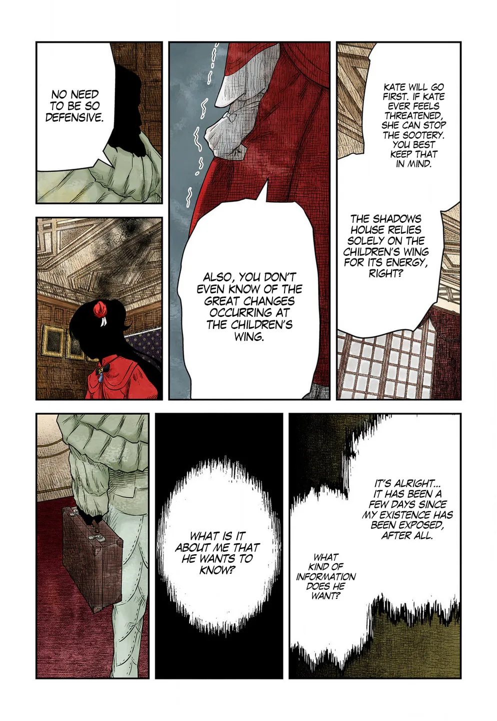Shadows House (Colored) Chapter 219 page 8 - 