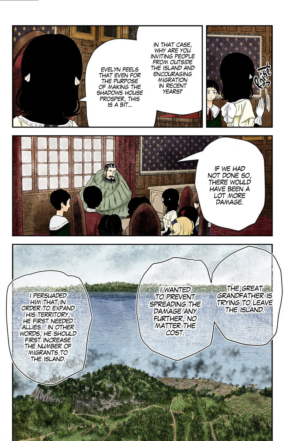 Shadows House (Colored) Chapter 220 page 11 - 