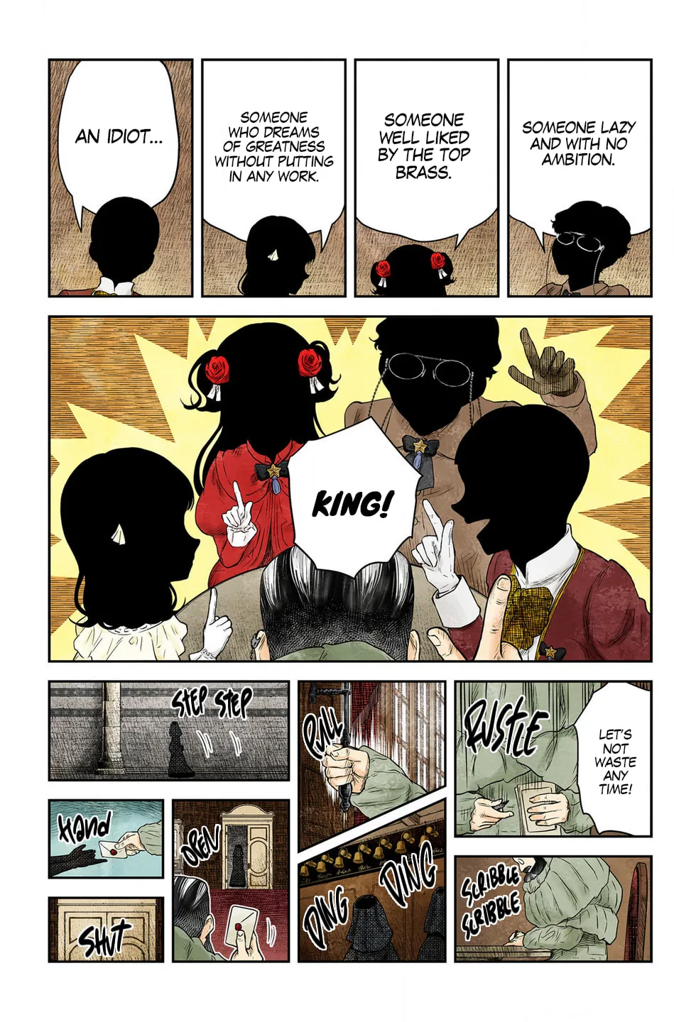 Shadows House (Colored) Chapter 221 page 8 - 