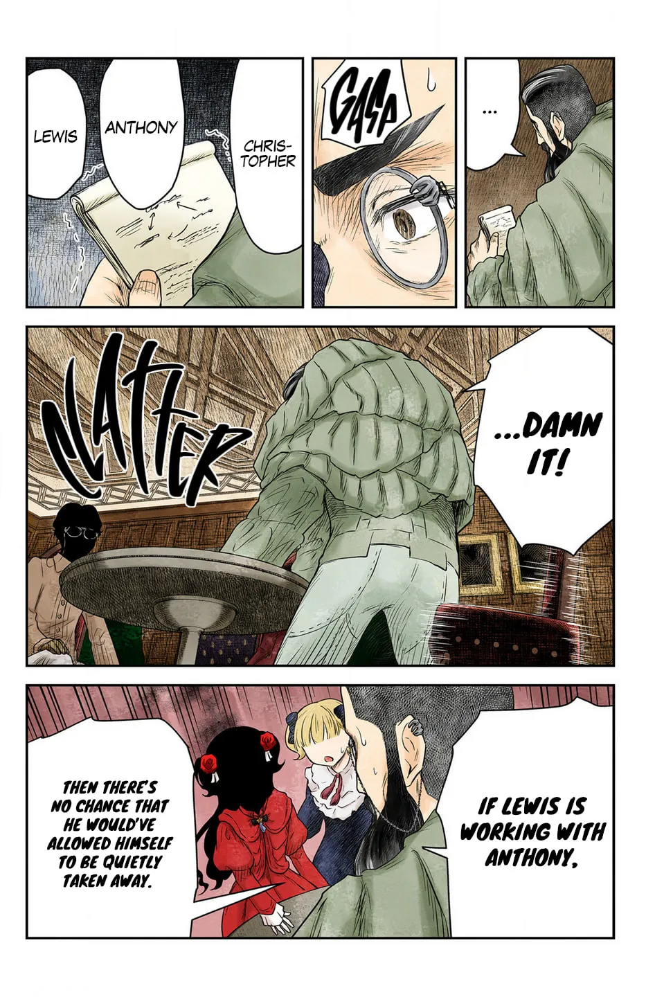 Shadows House (Colored) Chapter 222 page 8 - 