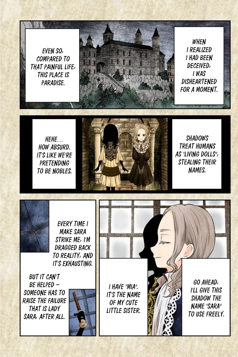 Shadows House (Colored) Chapter 228 page 13 - 