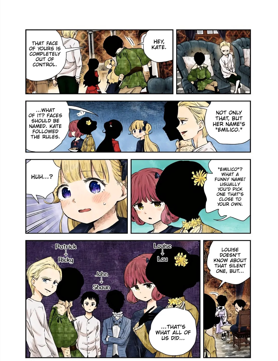 Shadows House (Colored) Chapter 23 page 21 - 