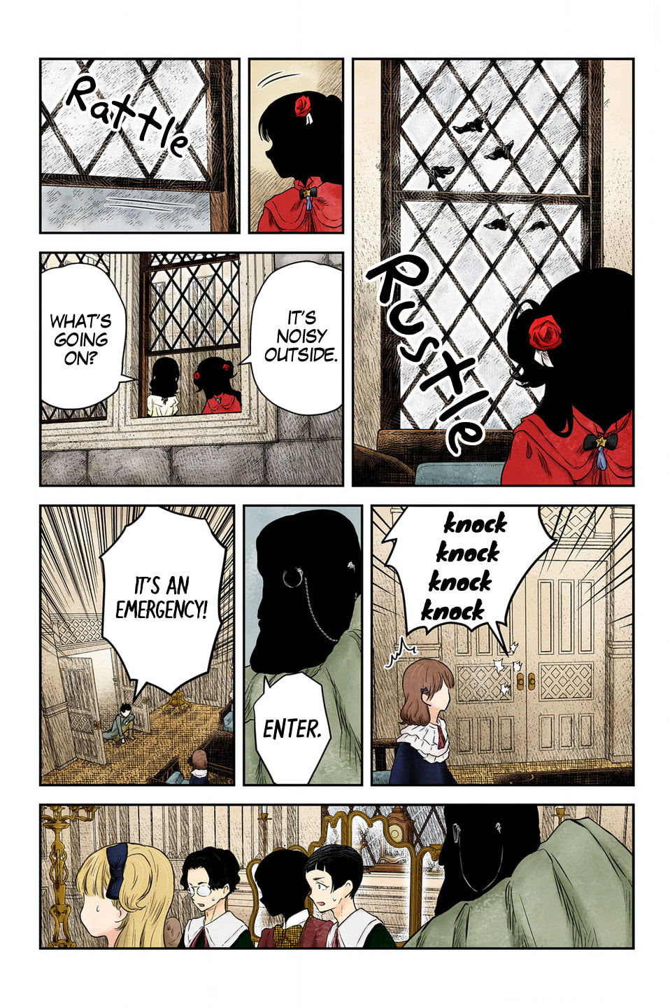 Shadows House (Colored) Chapter 230 page 8 - 