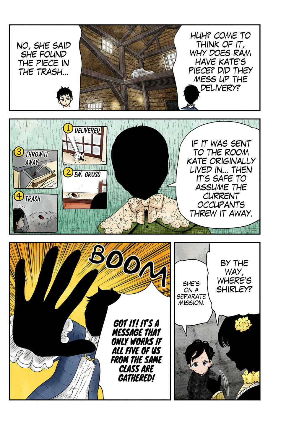 Shadows House (Colored) Chapter 233 page 6 - 