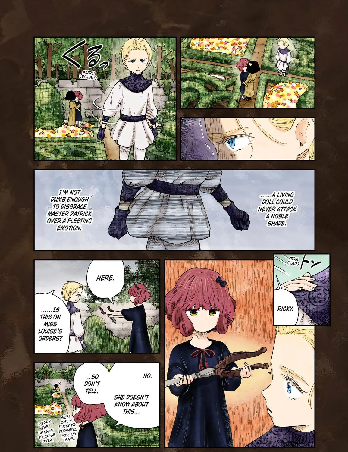 Shadows House (Colored) Chapter 38 page 5 - 