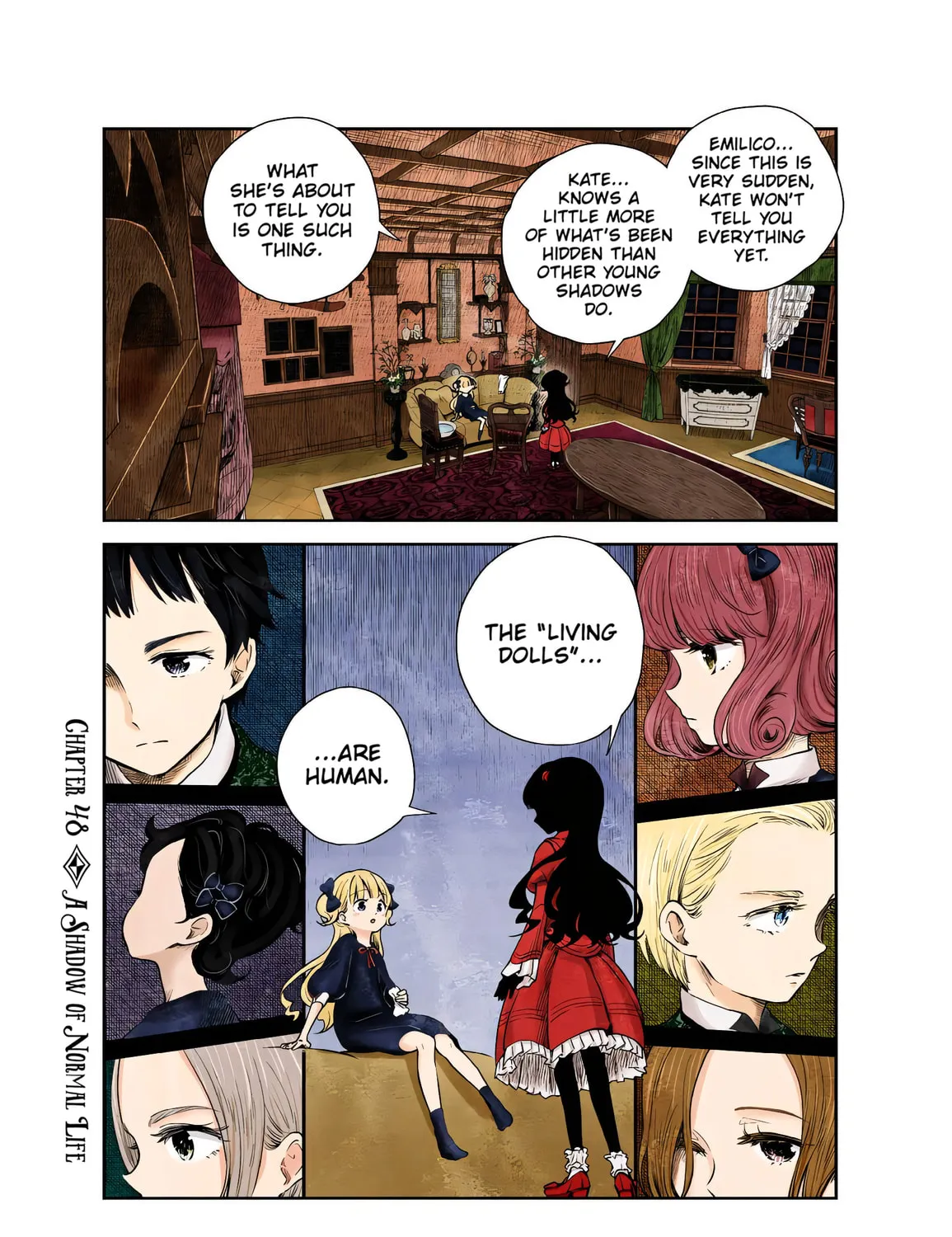 Shadows House (Colored) Chapter 48 page 1 - 