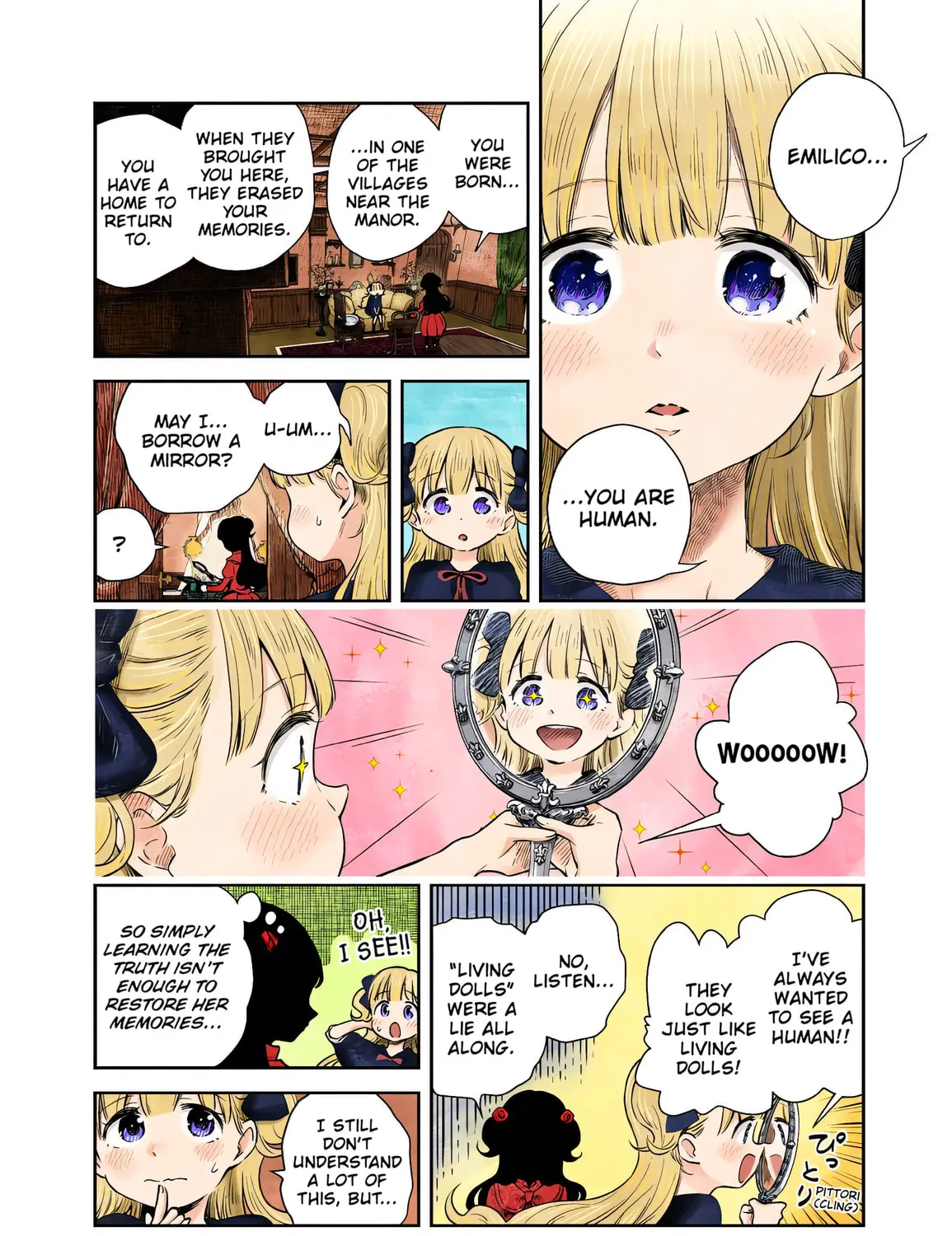 Shadows House (Colored) Chapter 48 page 3 - 
