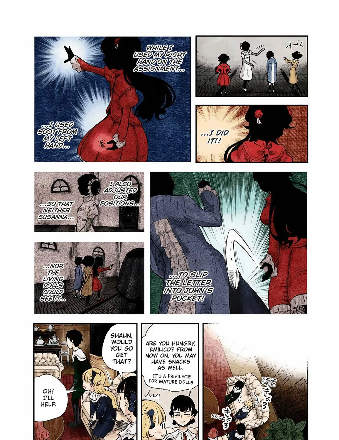 Shadows House (Colored) Chapter 49 page 19 - 