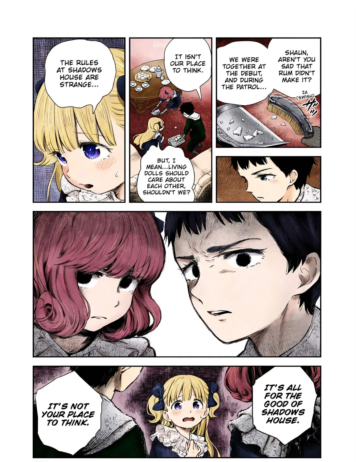 Shadows House (Colored) Chapter 50 page 7 - 