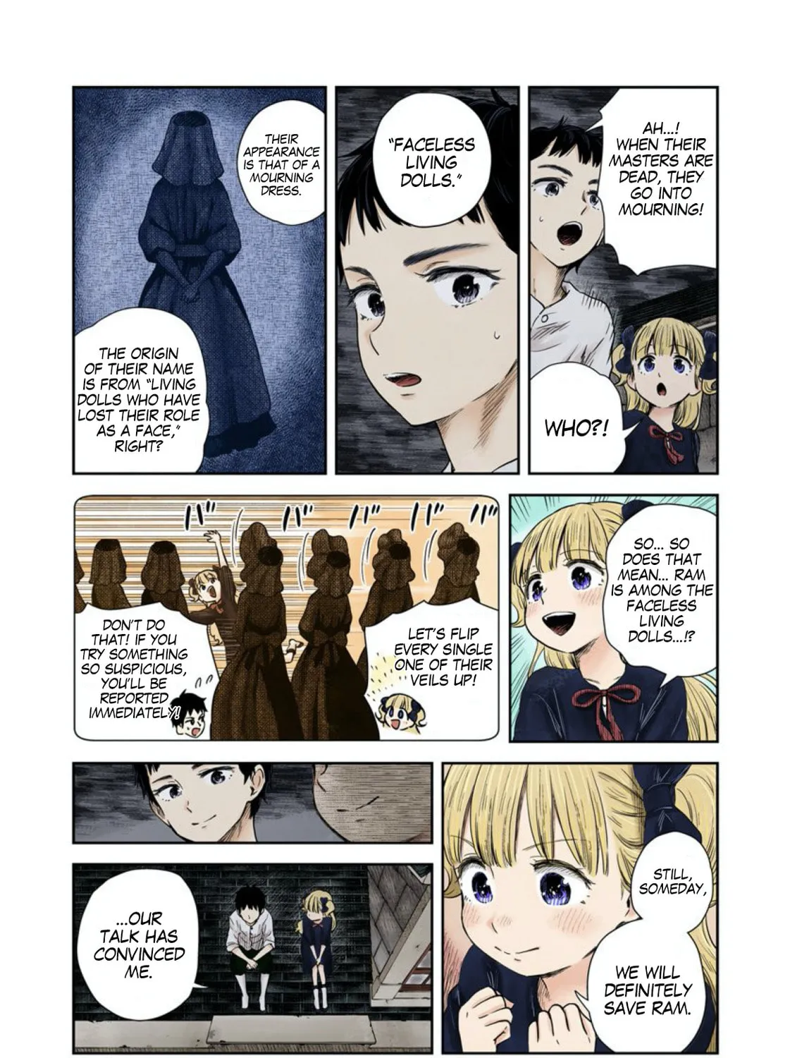 Shadows House (Colored) Chapter 62 page 14 - 