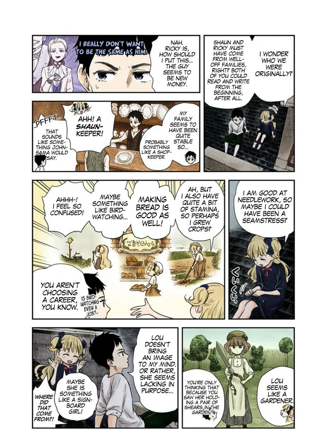 Shadows House (Colored) Chapter 62 page 8 - 