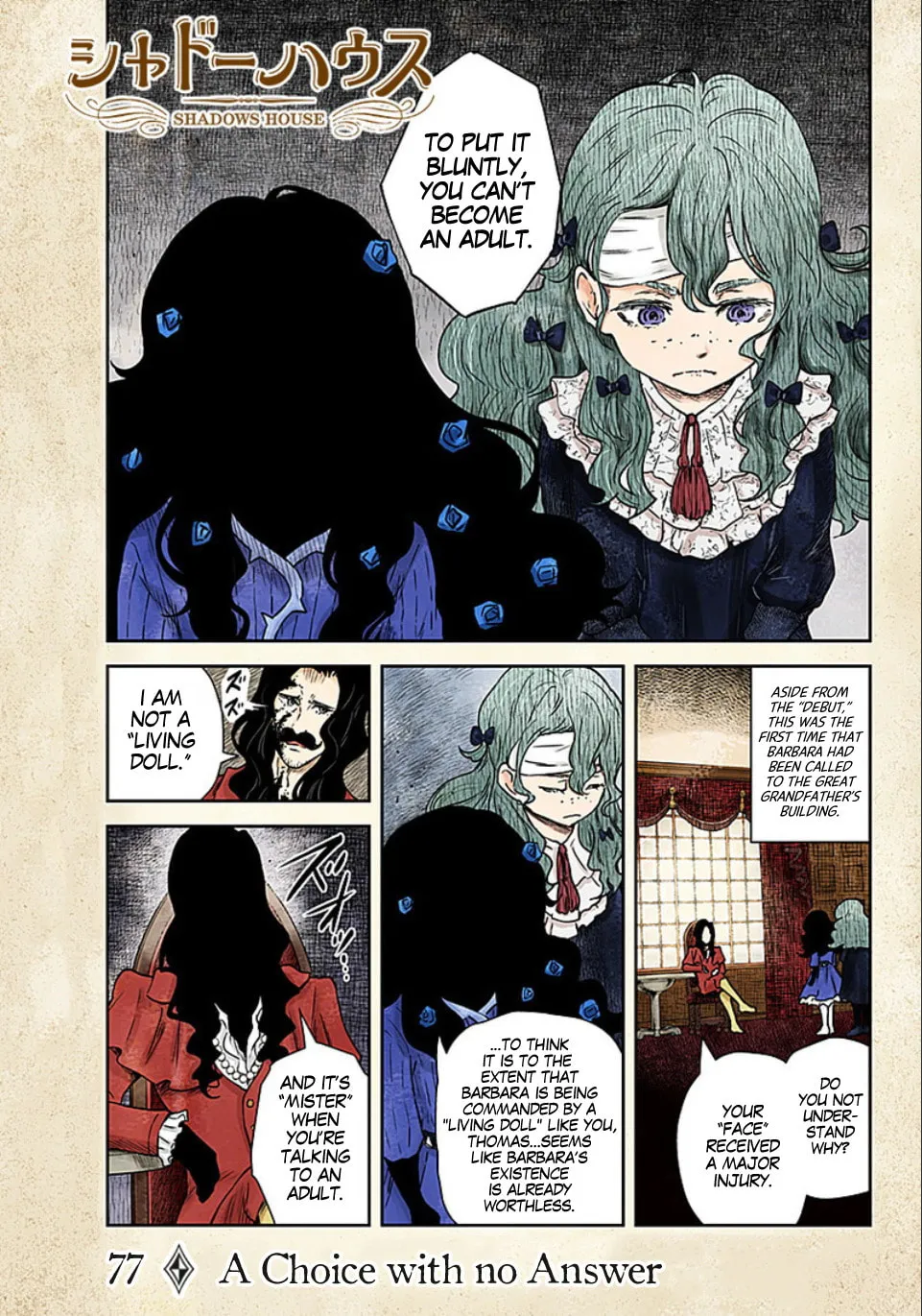 Shadows House (Colored) Chapter 77 page 2 - 