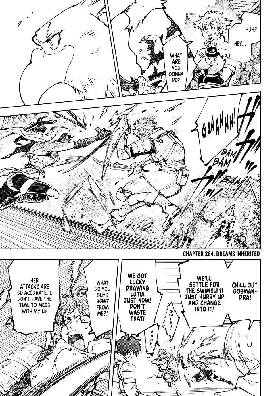 Shangri-La Frontier Chapter 284 page 1 - 