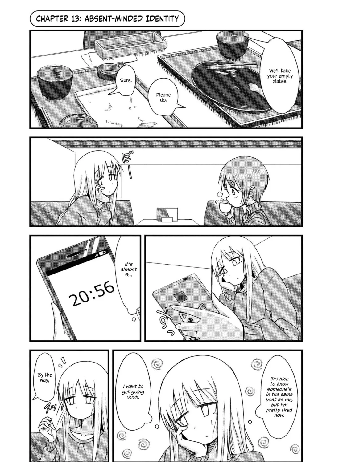 She doesn't know why she lives. Chapter 13 page 1 - 