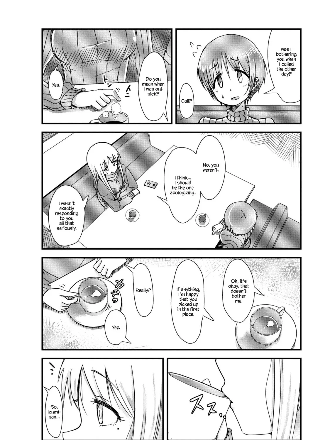 She doesn't know why she lives. Chapter 13 page 3 - 