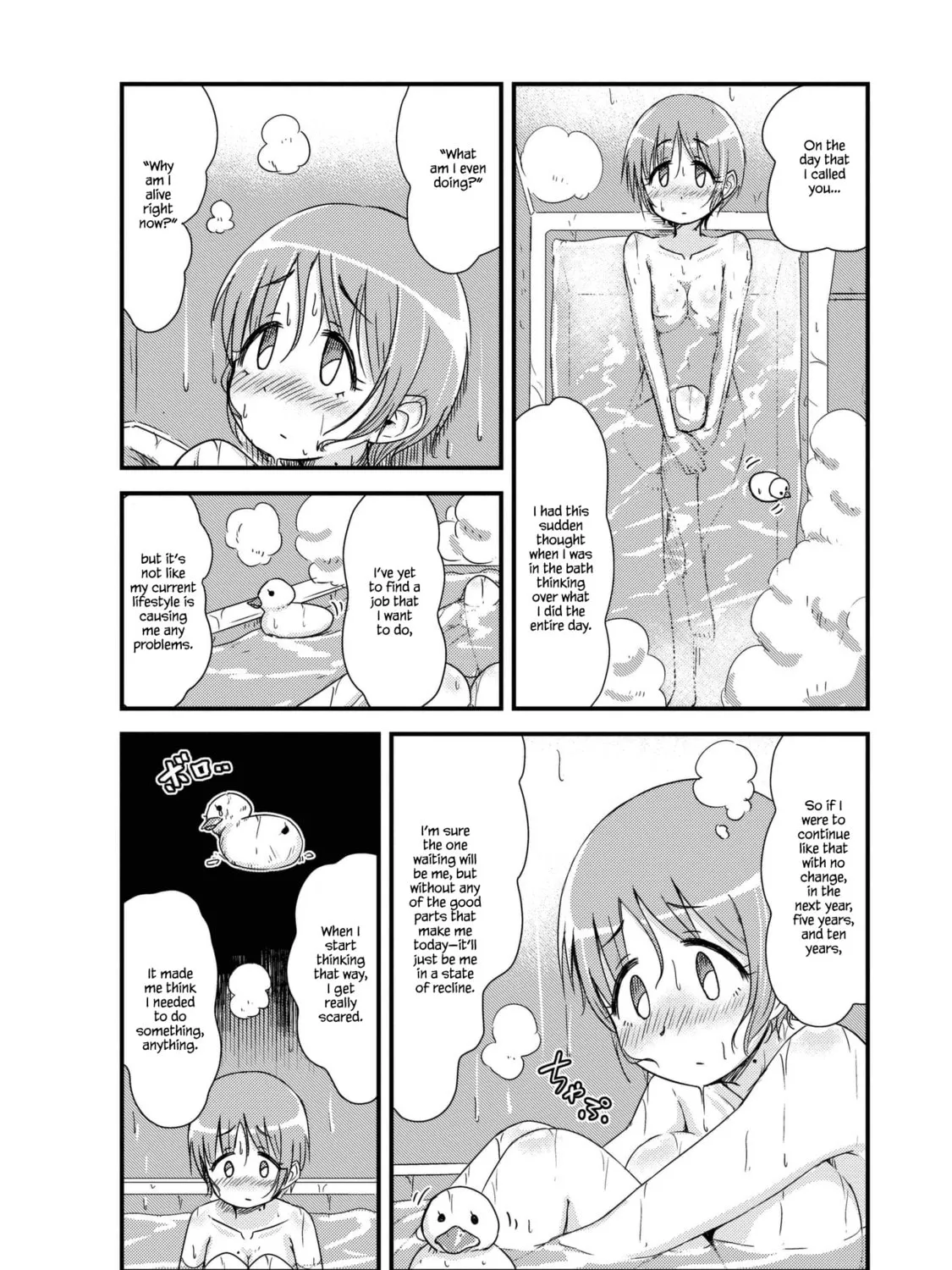 She doesn't know why she lives. Chapter 13 page 7 - 