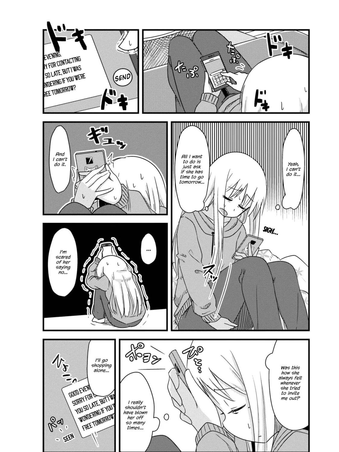 She doesn't know why she lives. Chapter 18 page 3 - 