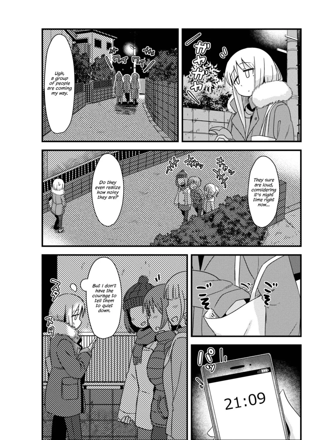 She doesn't know why she lives. Chapter 24 page 3 - 