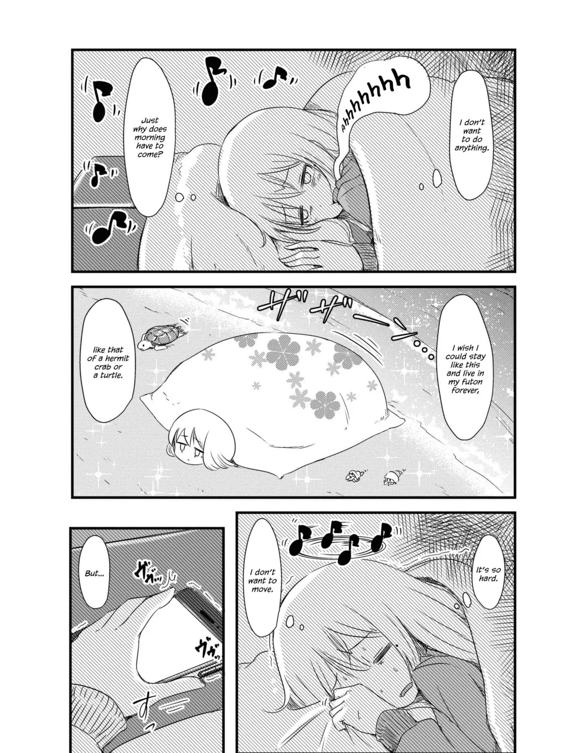 She doesn't know why she lives. Chapter 3 page 3 - 