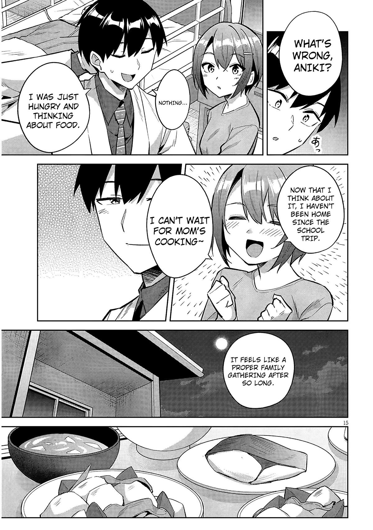 She was Actually My Stepsister.: Recently, the Sense of Distance Between Me and My New Stepbrother is Incredibly Close Chapter 47 page 16 - 