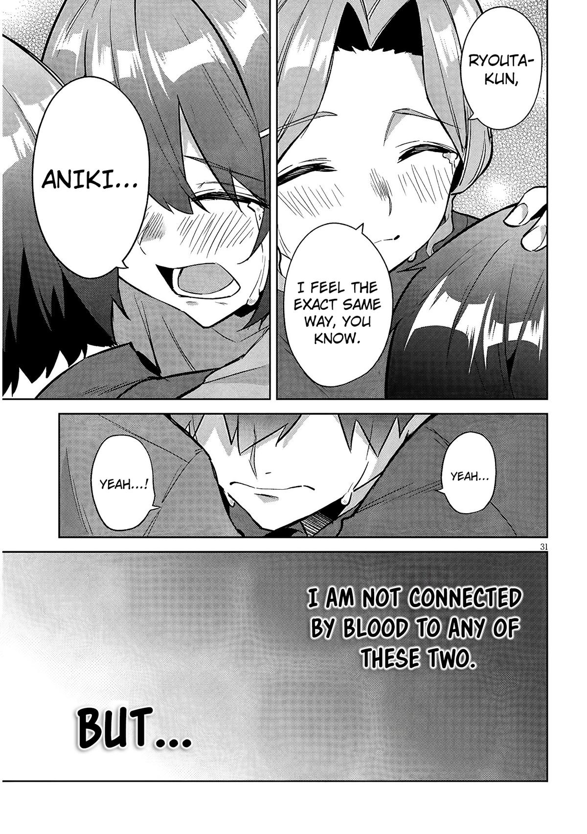She was Actually My Stepsister.: Recently, the Sense of Distance Between Me and My New Stepbrother is Incredibly Close Chapter 47 page 32 - 