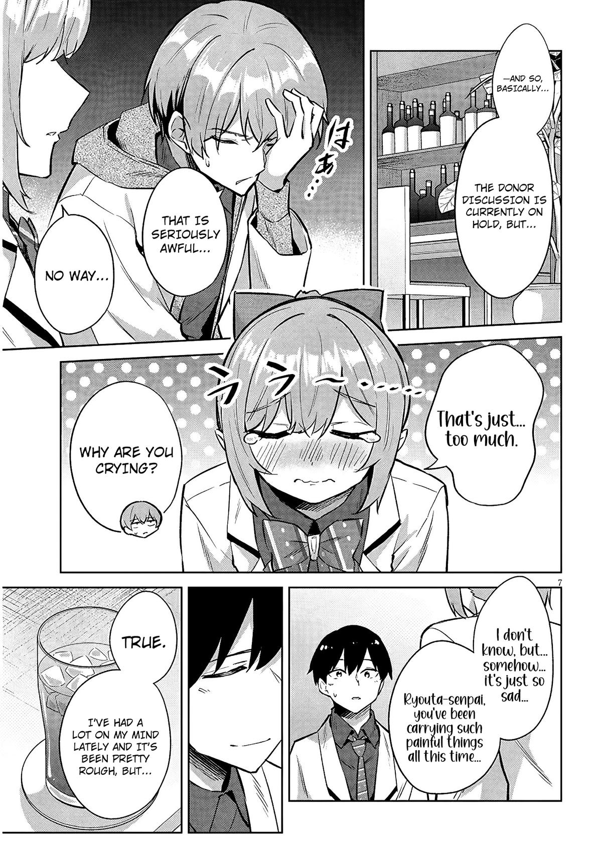 She was Actually My Stepsister.: Recently, the Sense of Distance Between Me and My New Stepbrother is Incredibly Close Chapter 47 page 8 - 
