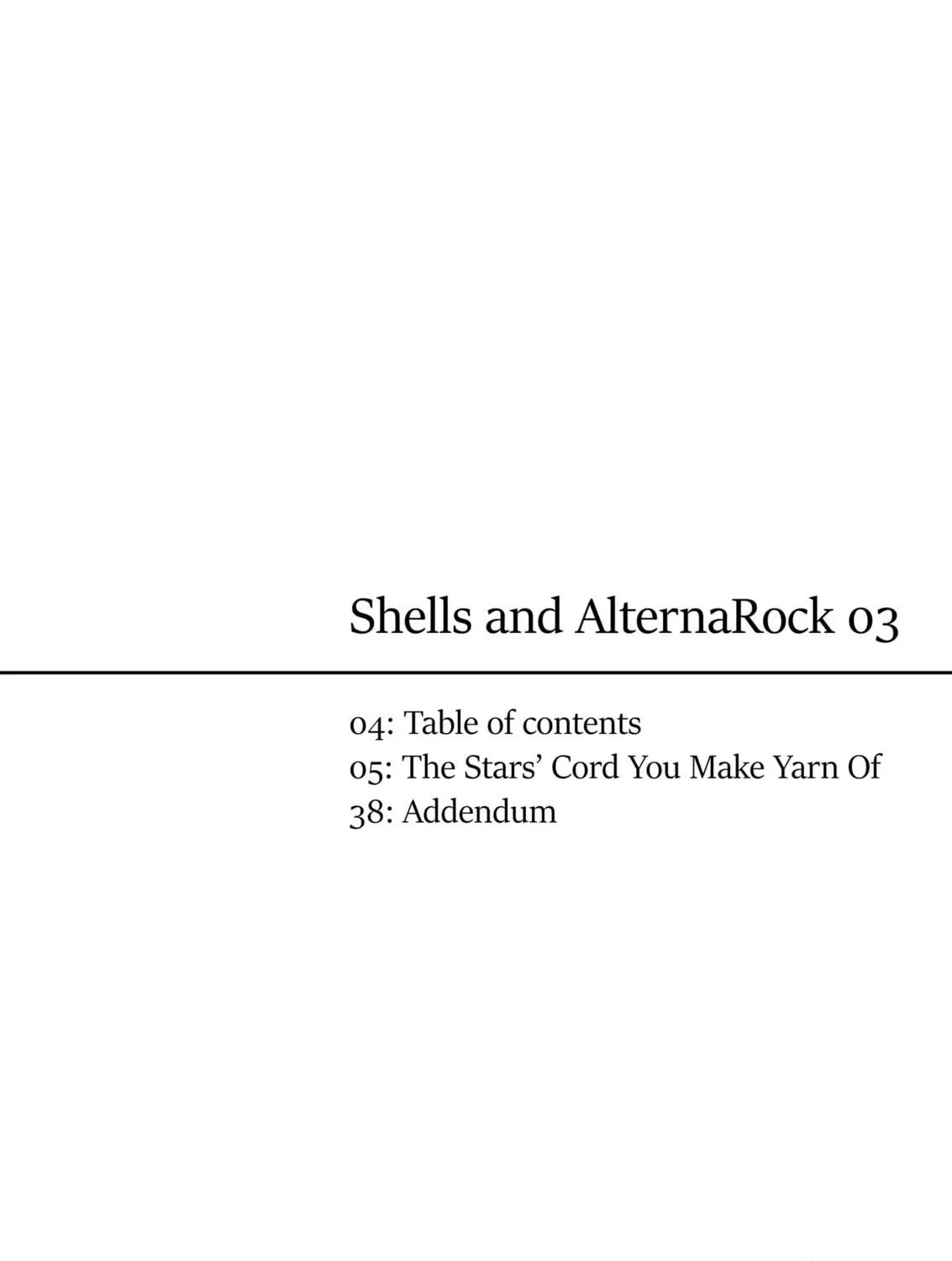 Shells and AlternaRock Chapter 3 page 5 - 