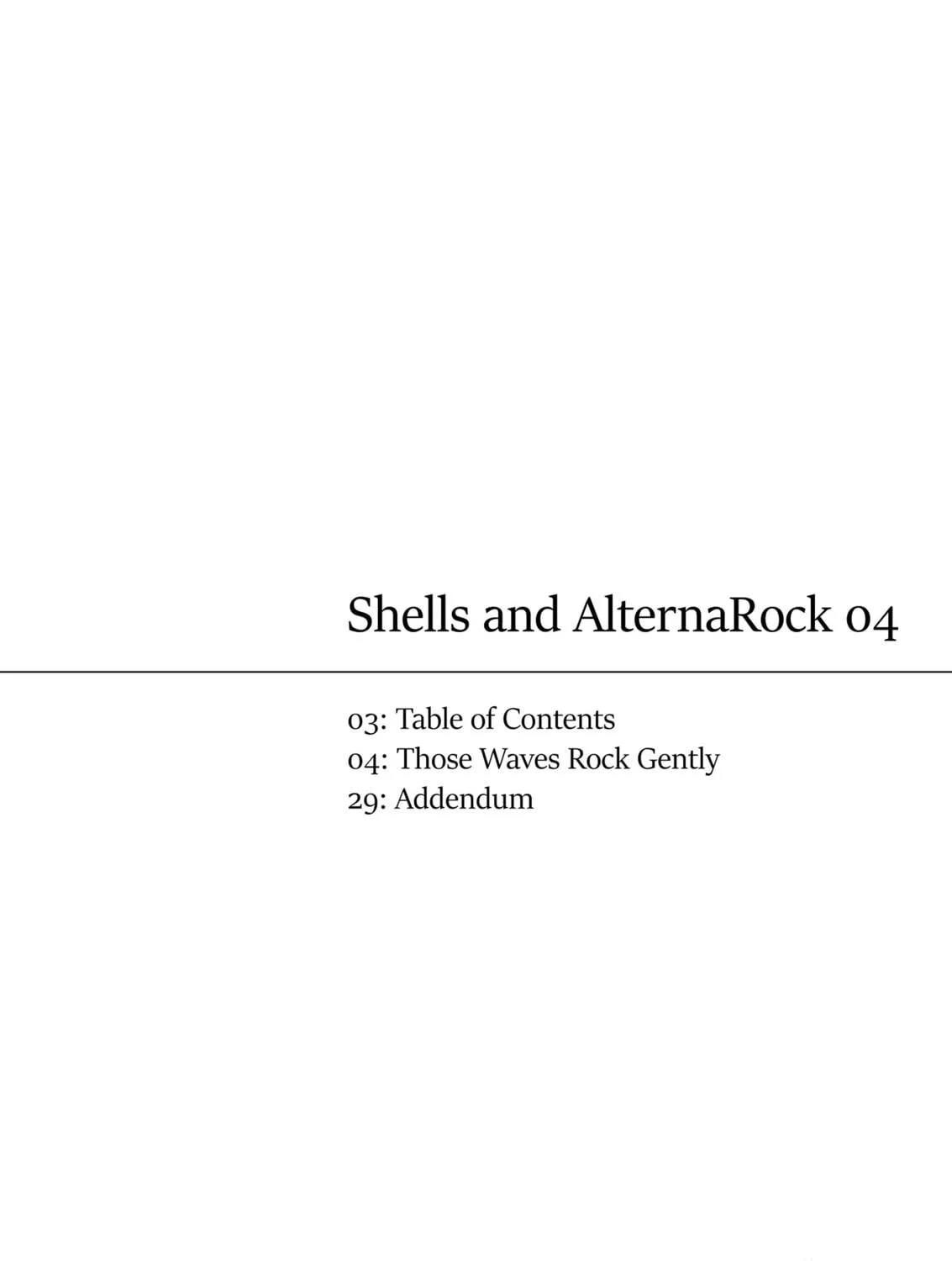 Shells and AlternaRock Chapter 4 page 5 - 
