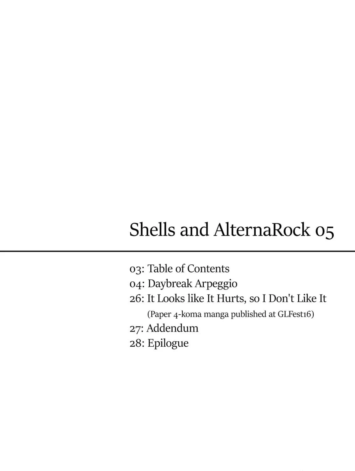 Shells and AlternaRock Chapter 5 page 5 - 