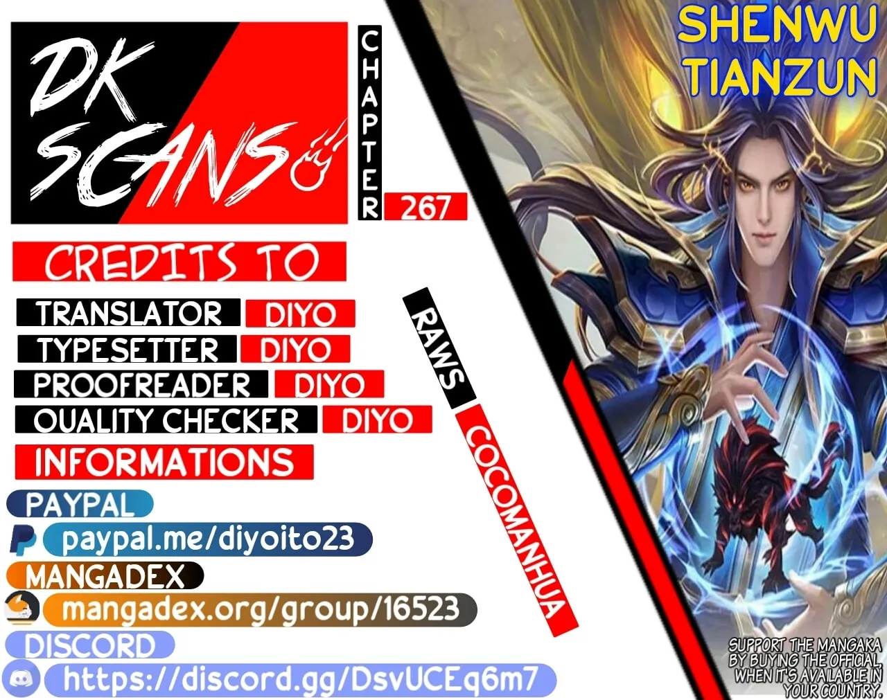 Shenwu Tianzun (Colored) Chapter 267 page 1 - 