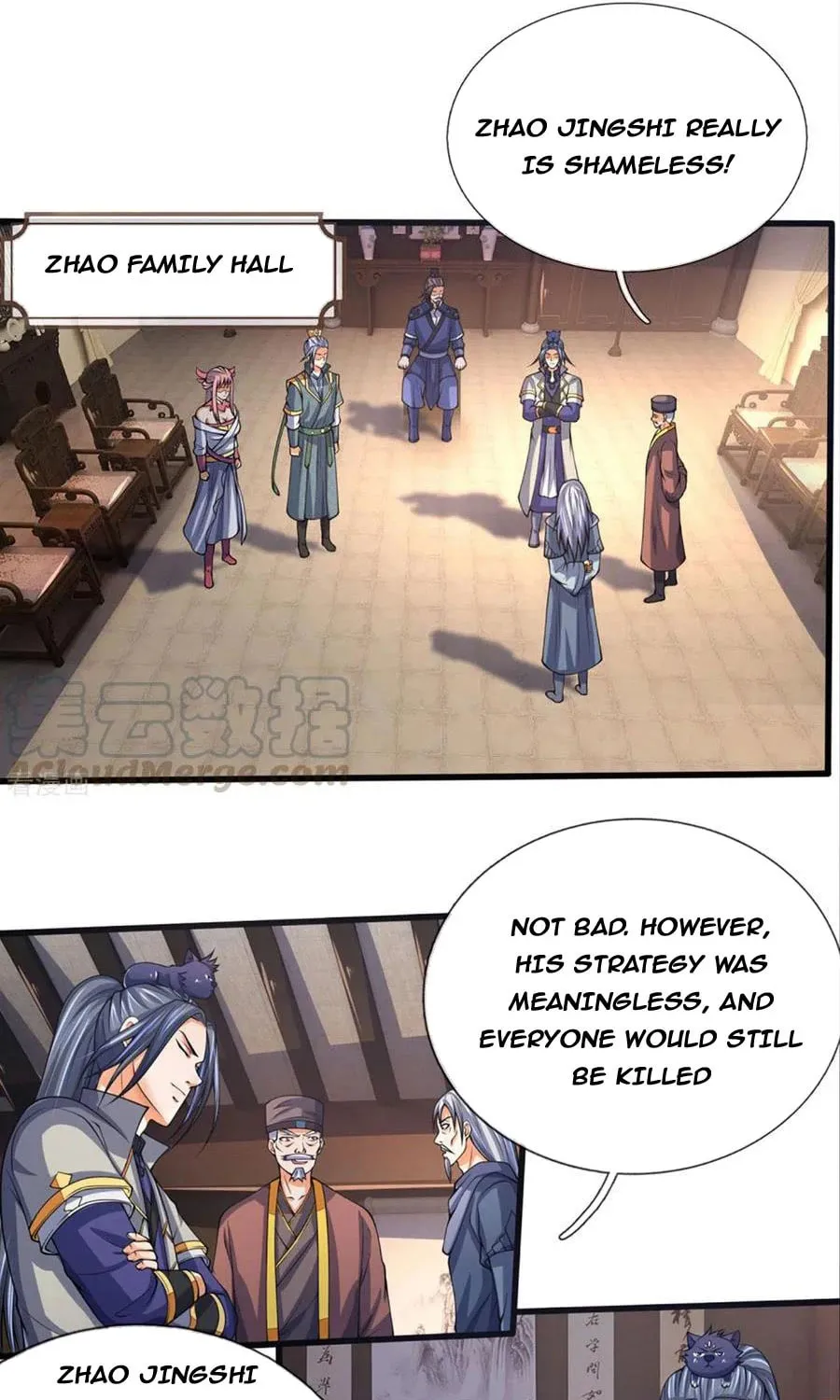 Shenwu Tianzun (Colored) Chapter 300 page 4 - 