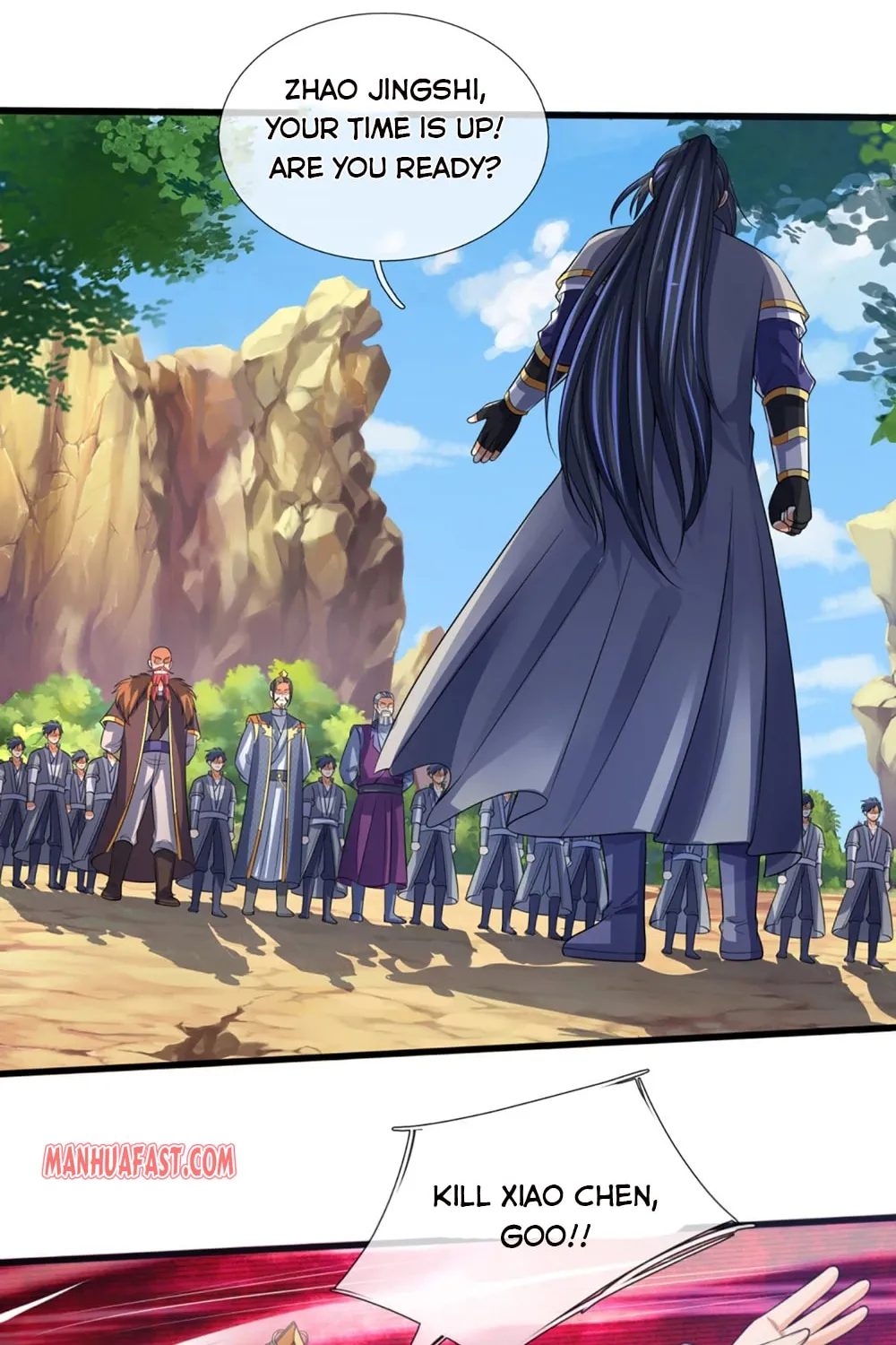 Shenwu Tianzun (Colored) Chapter 305 page 8 - 