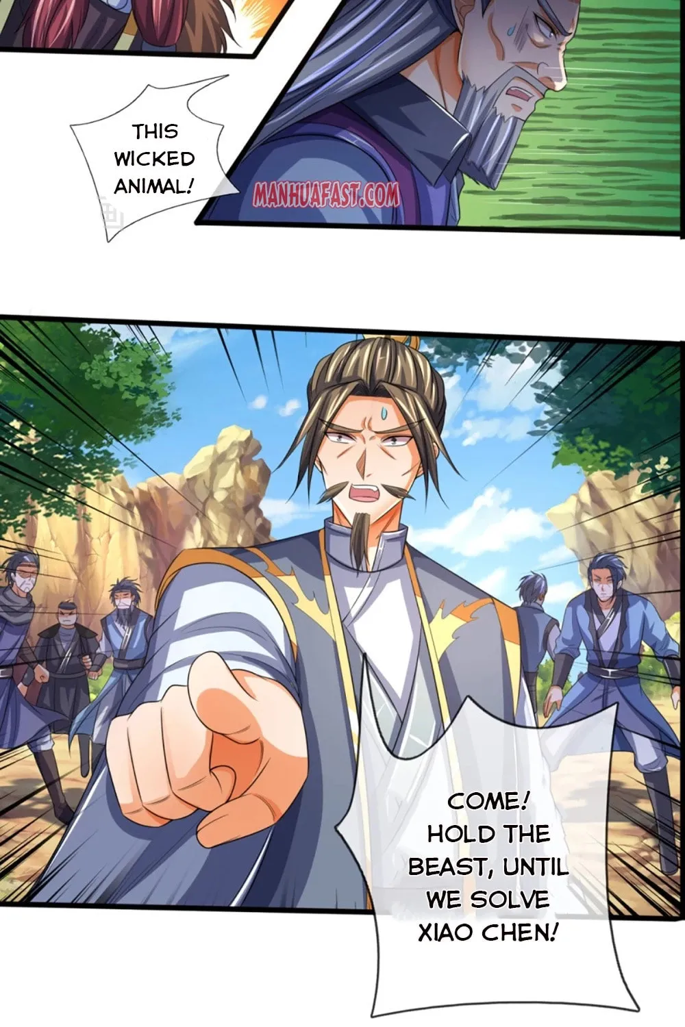 Shenwu Tianzun (Colored) Chapter 306 page 3 - 