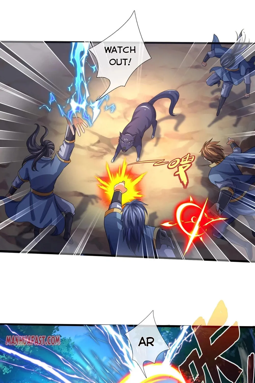 Shenwu Tianzun (Colored) Chapter 306 page 4 - 
