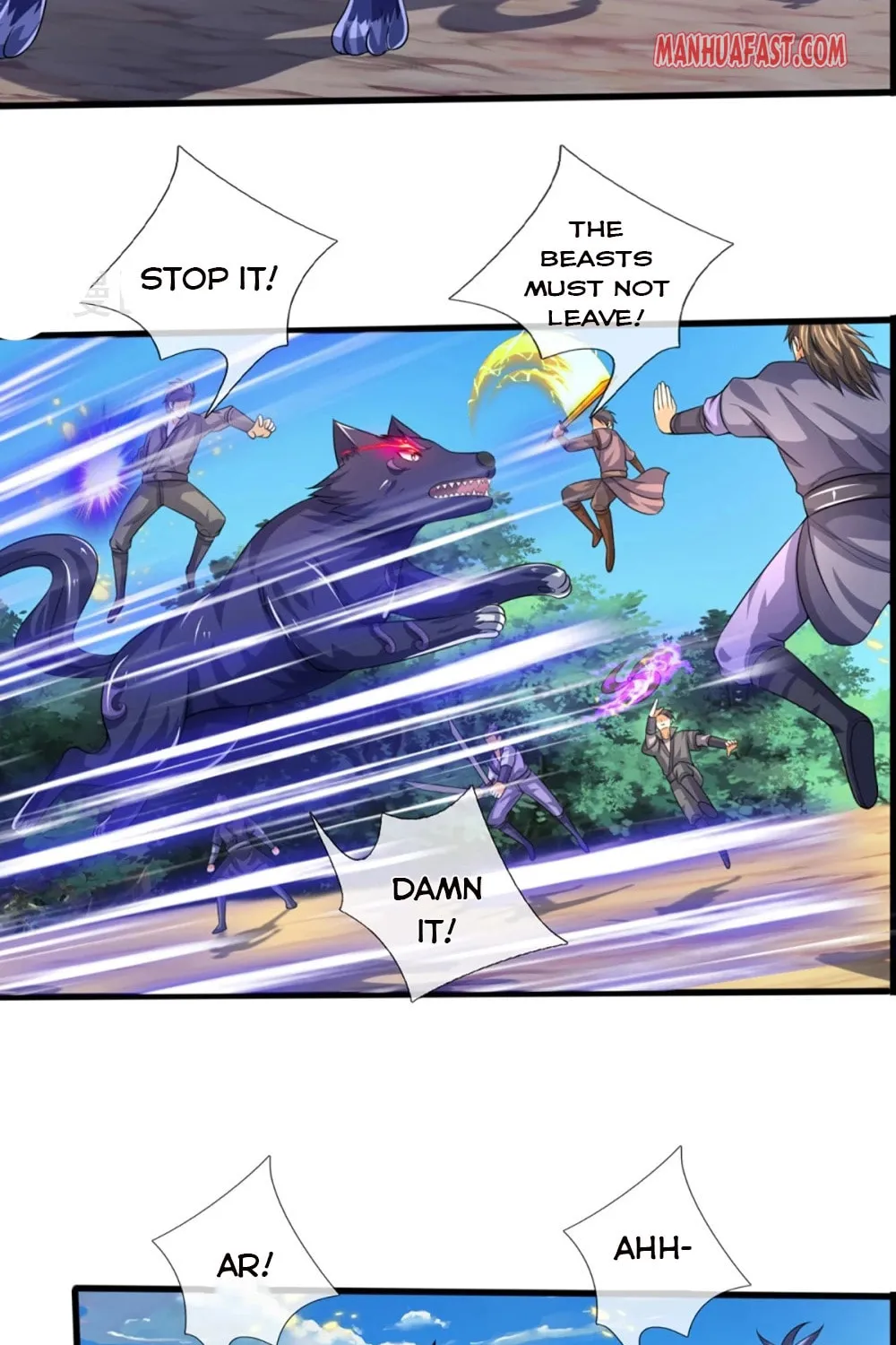 Shenwu Tianzun (Colored) Chapter 307 page 4 - 