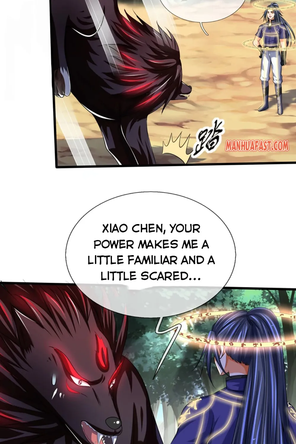 Shenwu Tianzun (Colored) Chapter 311 page 22 - 