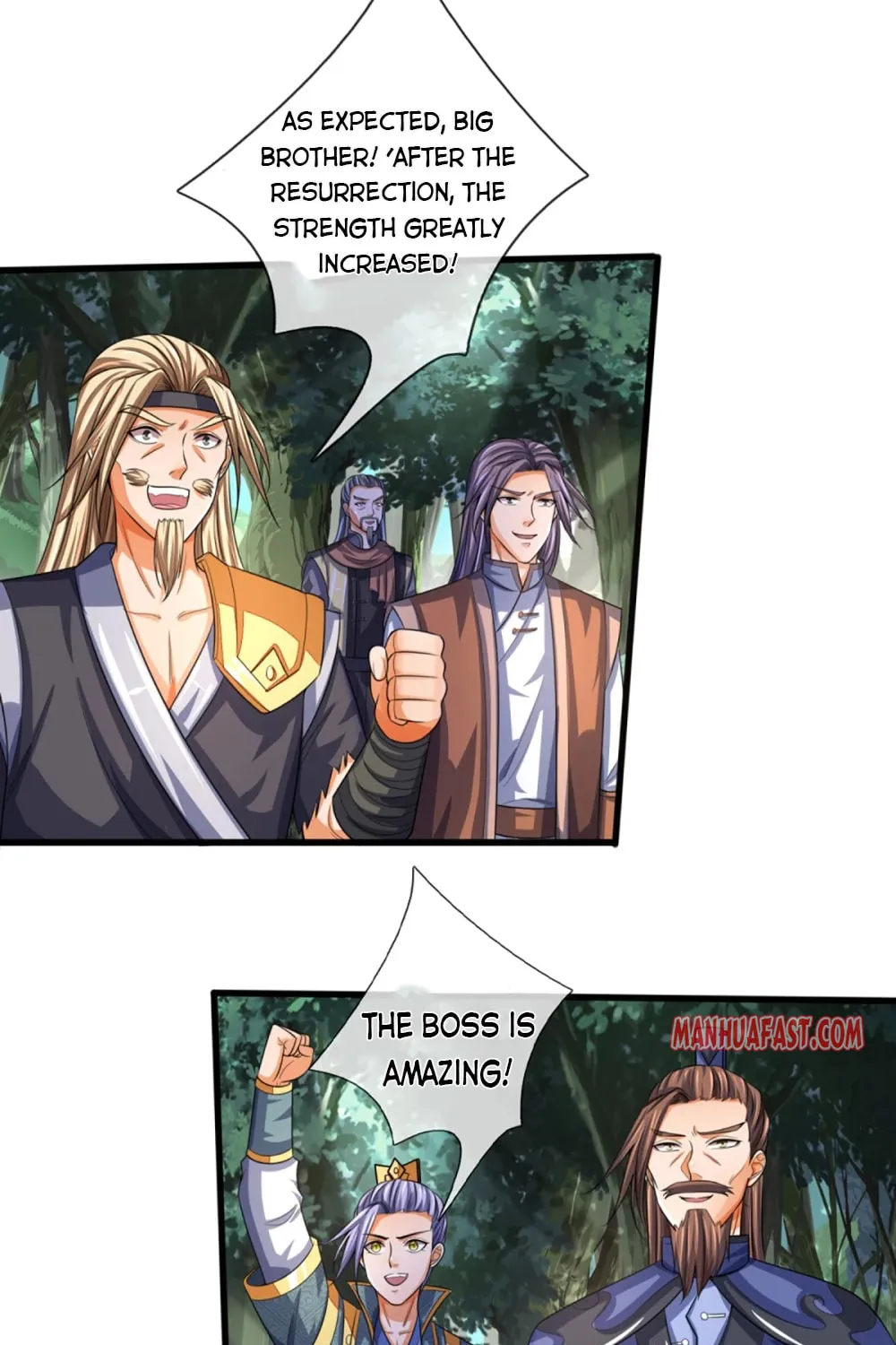 Shenwu Tianzun (Colored) Chapter 311 page 8 - 