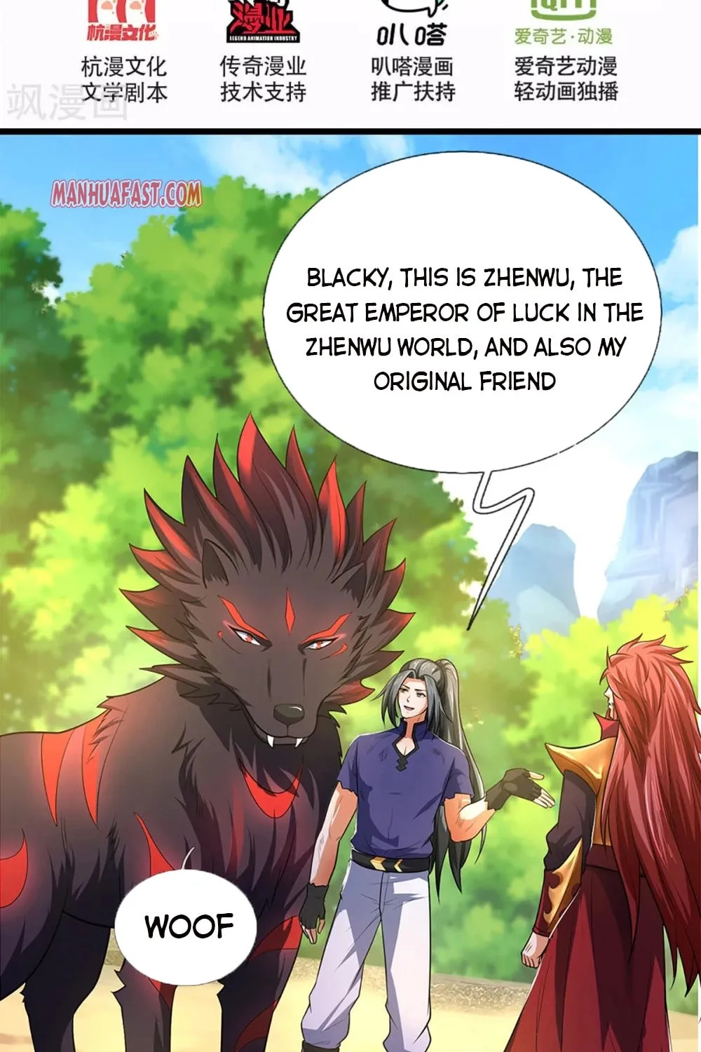 Shenwu Tianzun (Colored) Chapter 319 page 2 - 