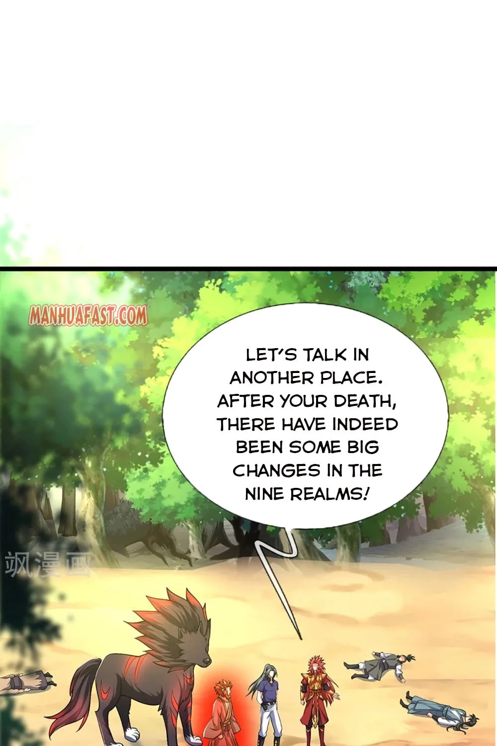 Shenwu Tianzun (Colored) Chapter 319 page 20 - 