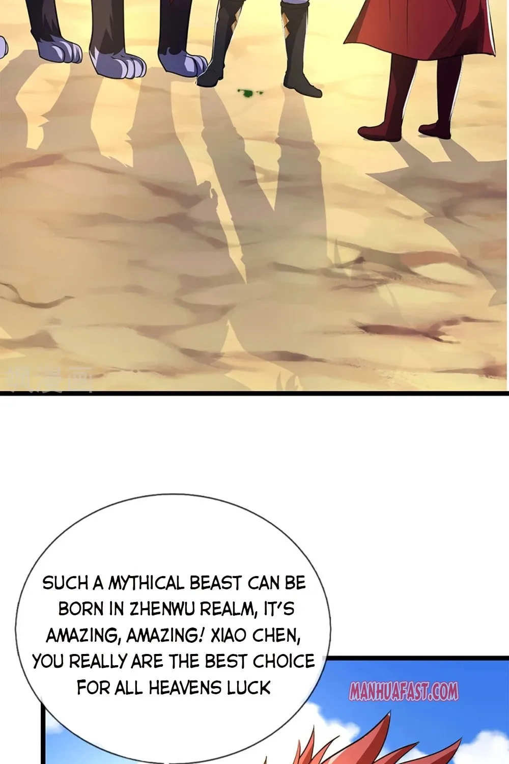 Shenwu Tianzun (Colored) Chapter 319 page 3 - 