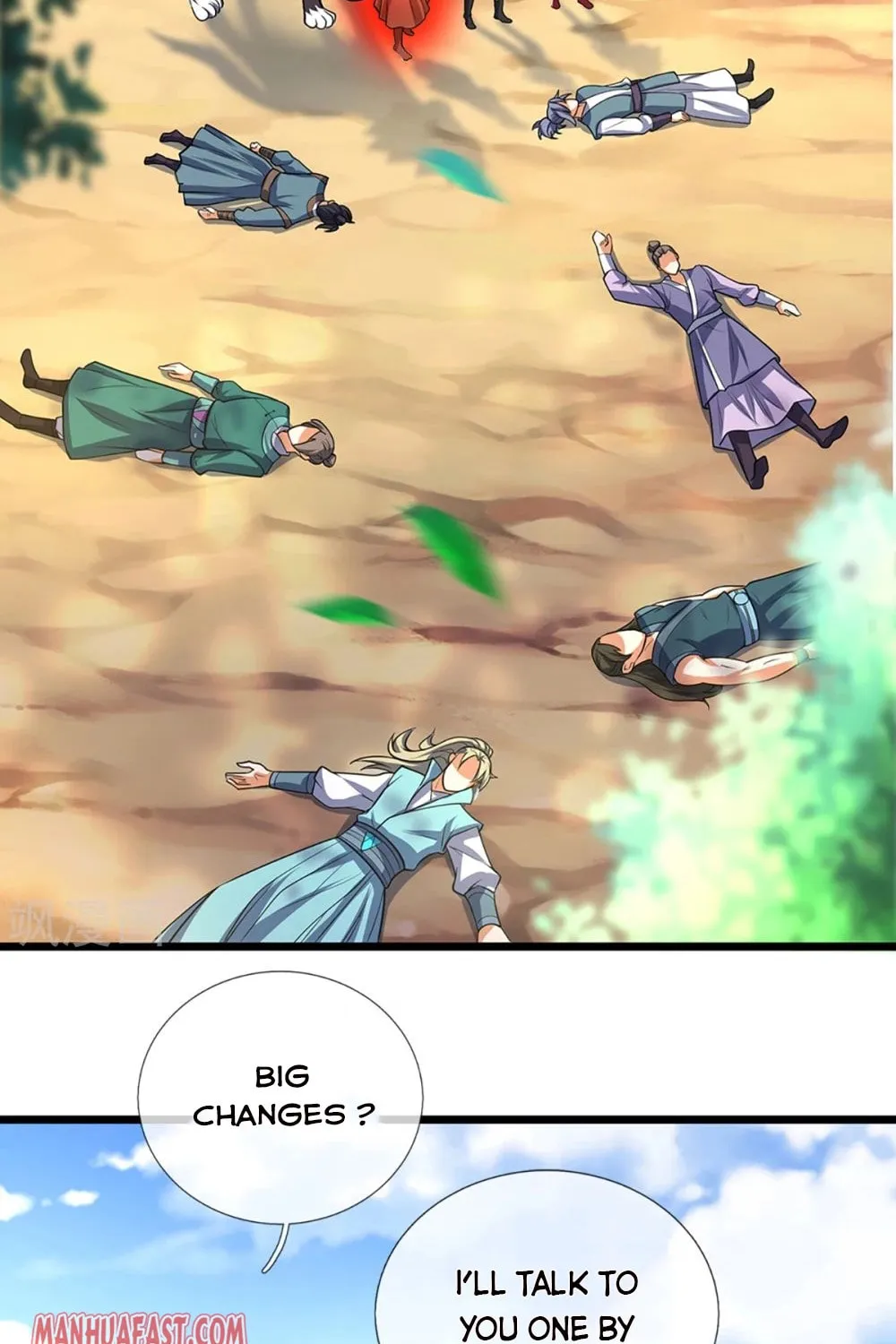 Shenwu Tianzun (Colored) Chapter 319 page 21 - 